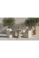 Cream Concrete Outdoor Coffee Table | Novi Living Magnolia | Oroatrade.com