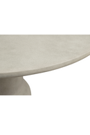 Cream Concrete Outdoor Dining Table | Novi Living Magnolia | Oroatrade.com