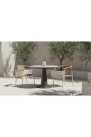 Round Concrete Outdoor Coffee Table | Novi Living Esme | Oroatrade.com