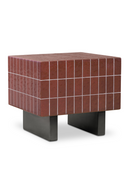 Glazed Concrete Outdoor Side Table | Novi Living Farren | Oroatrade.com