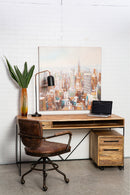Contract furniture - Mango Wood 1-Drawer Desk - www.oroatrade.com