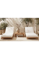 Solid Teak Outdoor Side Table | Novi Living Enzo