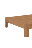 Solid Teak Outdoor Side Table | Novi Living Enzo | Oroa.com