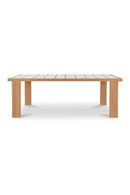 Solid Teak Outdoor Dining Table | Novi Living Marina