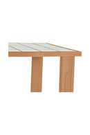 Solid Teak Outdoor Dining Table | Novi Living Marina
