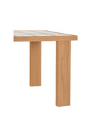 Solid Teak Outdoor Dining Table | Novi Living Marina | Oroa.com