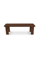 Solid Teak Outdoor Dining Bench | Novi Living Marina