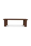Solid Teak Outdoor Dining Bench | Novi Living Marina | Oroa.com