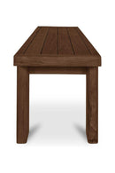Solid Teak Outdoor Dining Bench | Novi Living Marina | Oroa.com