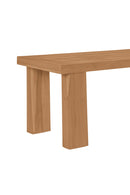 Solid Teak Outdoor Dining Bench | Novi Living Marina | Oroa.com
