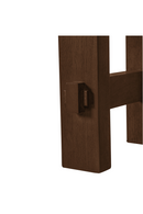 Slatted Teak Outdoor Dining Bench | Novi Living Esmond | Oroatrade.com