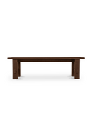 Slatted Teak Outdoor Dining Bench | Novi Living Esmond | Oroatrade.com