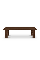 Slatted Teak Outdoor Dining Bench | Novi Living Esmond | Oroatrade.com
