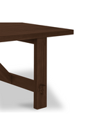 Slatted Teak Outdoor Dining Table | Novi Living Esmond | Oroatrade.com