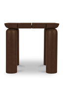 Brown Teak Outdoor Side Table | Novi Living Barclay | Oroa.com
