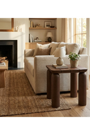 Brown Teak Outdoor Side Table | Novi Living Barclay | Oroatrade.com