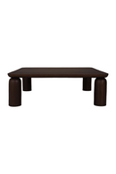 Brown Teak Outdoor Coffee Table | Novi Living Barclay