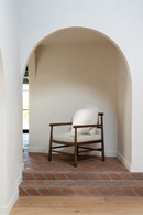 Sungkai Wood Framed Accent Chair | Novi Living Mayne | Oroatrade.com