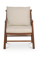 Sungkai Wood Framed Accent Chair | Novi Living Mayne | Oroa.com