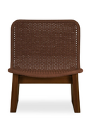 Handwoven Hyacinth Outdoor Accent Chair | Novi Living | Oroatrade.com