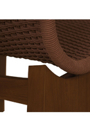 Handwoven Hyacinth Outdoor Accent Chair | Novi Living | Oroatrade.com