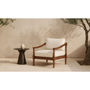 Hospitality furniture - Turned-Leg Teak Outdoor Accent Chair - www.oroatrade.com