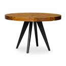 Contract furniture - Parquet Patterned Wooden Dining Table - www.oroatrade.com