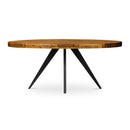 Contract furniture - Parquet Patterned Wooden Dining Table - www.oroatrade.com