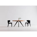 Contract furniture - Parquet Patterned Wooden Dining Table - www.oroatrade.com