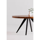 Contract furniture - Parquet Patterned Wooden Dining Table - www.oroatrade.com