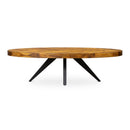 Acacia Parquet Oval Coffee Table | Novi Living Parq
