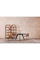 Hospitality furniture - Black Acacia Round Dining Table - www.oroatrade.com
