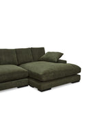 Hospitality furniture - Dark Green Sectional Sofa - www.oroatrade.com