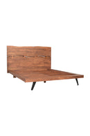 Contract furniture - Acacia Organic-Edge Headboard Bed - www.oroatrade.com