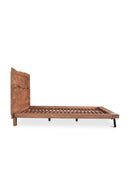 Contract furniture - Acacia Organic-Edge Headboard Bed - www.oroatrade.com