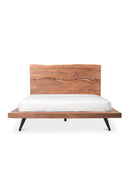 Contract furniture - Acacia Organic-Edge Headboard Bed - www.oroatrade.com