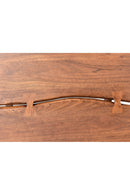 Contract furniture - Acacia Organic-Edge Headboard Bed - www.oroatrade.com