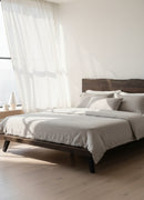 Brown Solid Acacia Bed | Novi Living Madagascar | Oroa.com