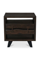Solid Acacia 1-Drawer Nightstand | Novi Living Madagascar