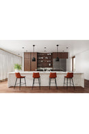 Vertical Stitched Counter Stools (2) | Novi Living Alibi