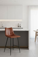 Vertical Stitched Counter Stools (2) | Novi Living Alibi | Oroa.com