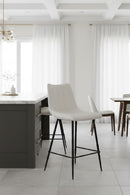 Vertical Stitched Counter Stools (2) | Novi Living Alibi
