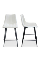 Vertical Stitched Counter Stools (2) | Novi Living Alibi