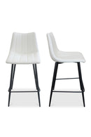 Vertical Stitched Counter Stools (2) | Novi Living Alibi | Oroa.com