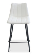 Vertical Stitched Counter Stools (2) | Novi Living Alibi | Oroa.com