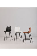 Vertical Stitched Counter Stools (2) | Novi Living Alibi | Oroa.com