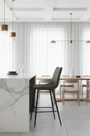 Vertical Stitched Counter Stools (2) | Novi Living Alibi