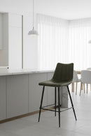 Vertical Stitched Counter Stools (2) | Novi Living Alibi | Oroa.com