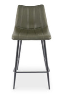 Vertical Stitched Counter Stools (2) | Novi Living Alibi | Oroa.com