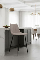 Vertical Stitched Counter Stools (2) | Novi Living Alibi | Oroa.com